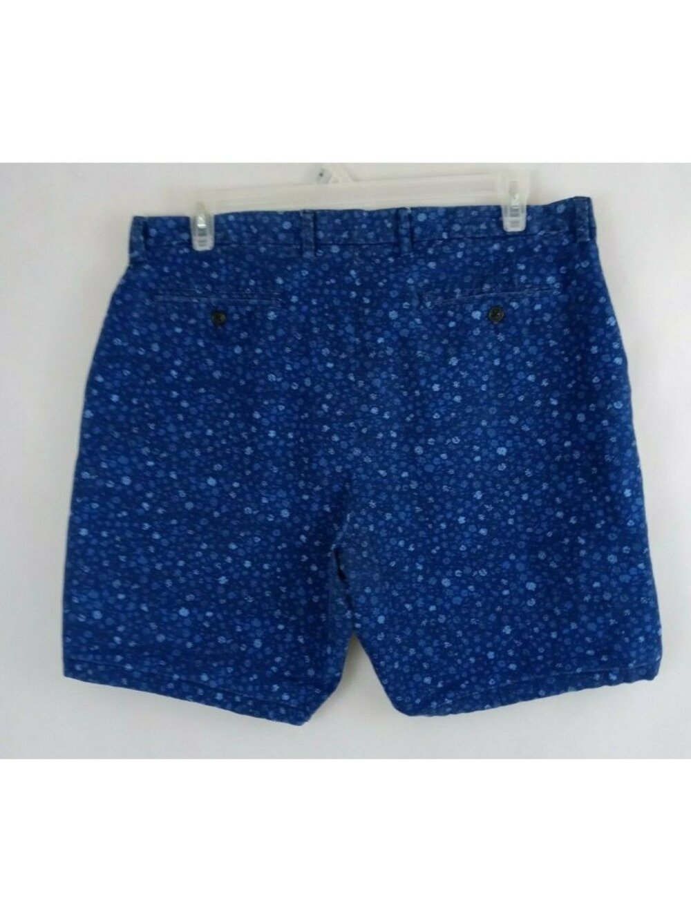 Old Navy Womens Slim Blue Floral Booty Shorts Size 38